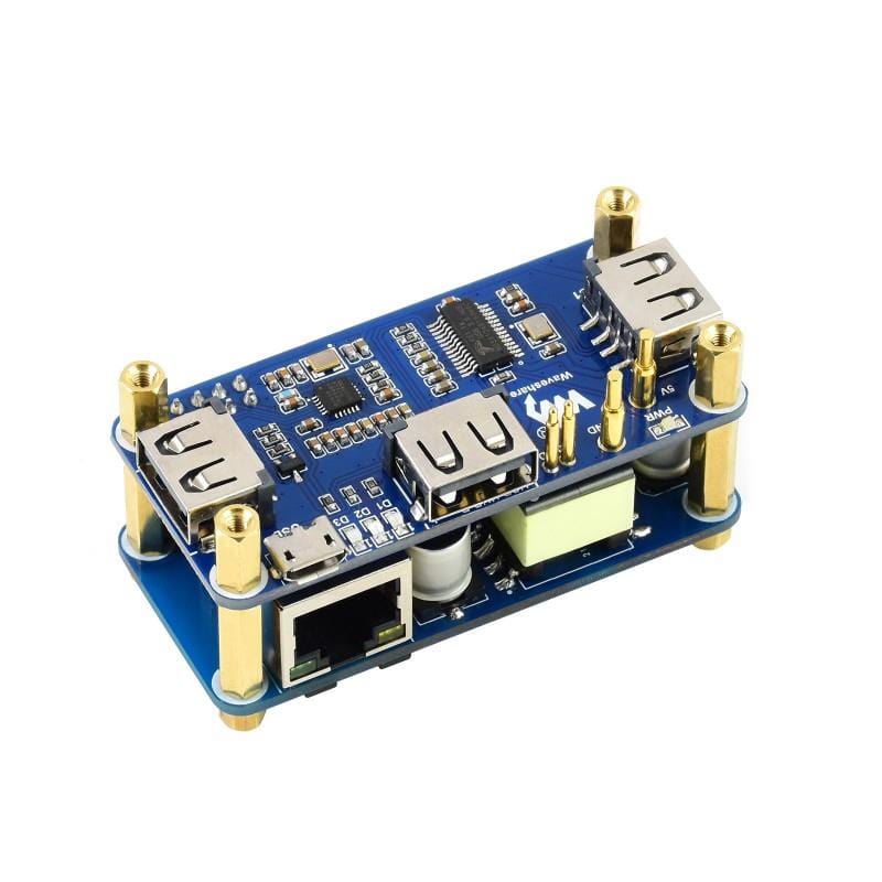 PoE USB Hub HAT for Raspberry Pi Zero