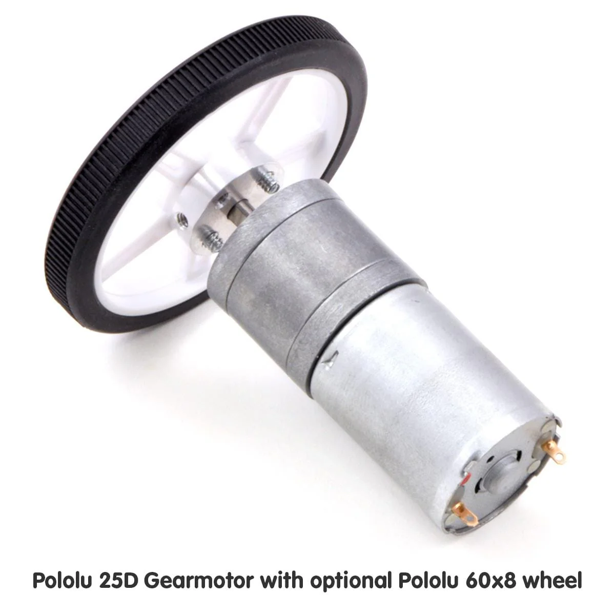 Pololu 12V Medium-Power 99:1 25D Metal Gearmotor - Image 3