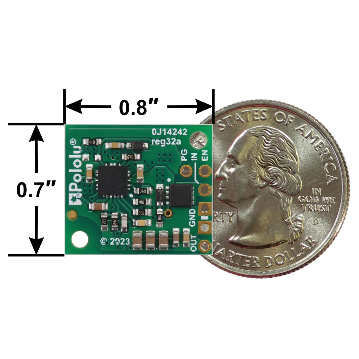 Pololu 15V 2.7A Step-Down Voltage Regulator D30V30F15 - Image 7