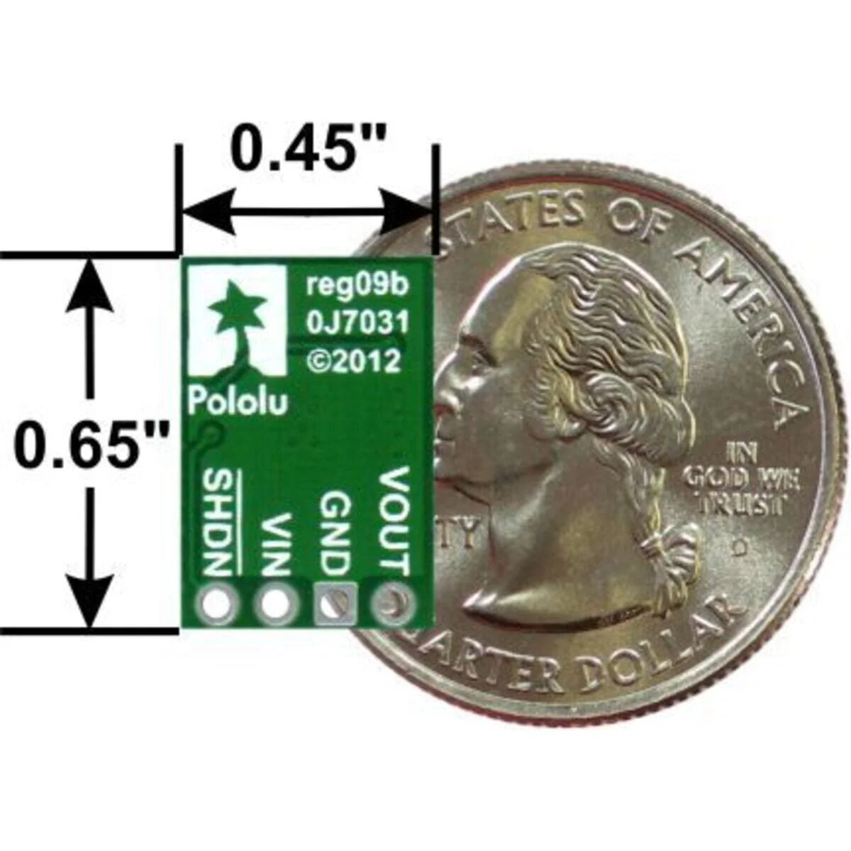 Pololu 3.3V Step-Up/Step-Down Voltage Regulator S7V8F3 - Image 6