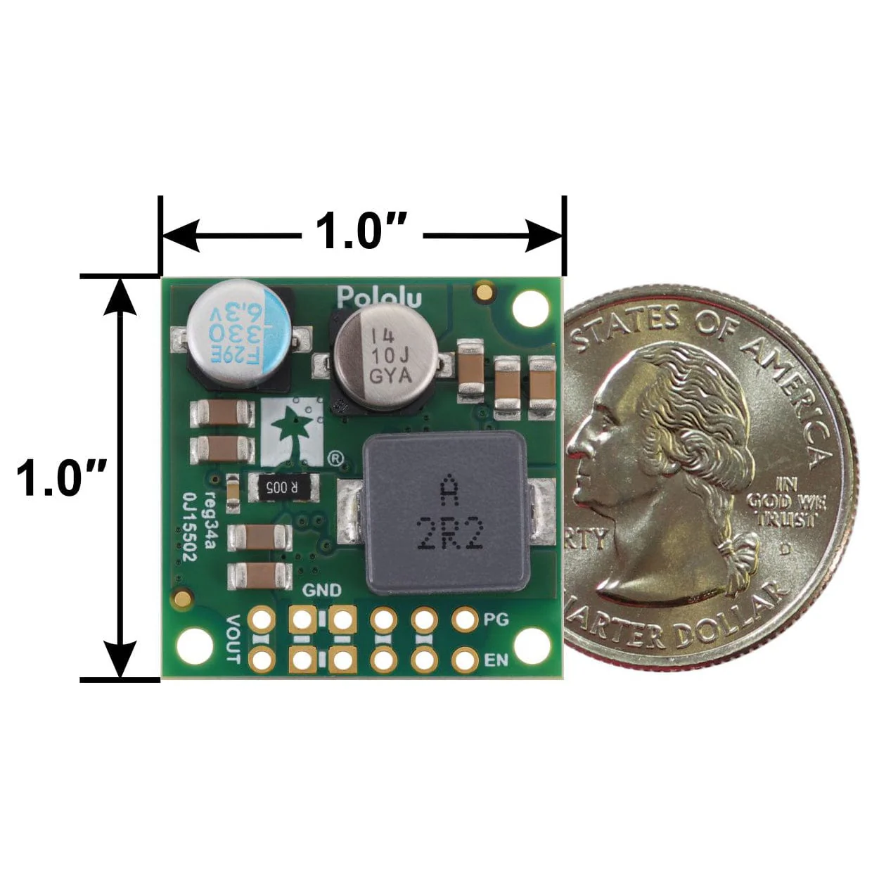 Pololu 8.4V 5A Step-Down Voltage Regulator (D42V55F8) - Image 5