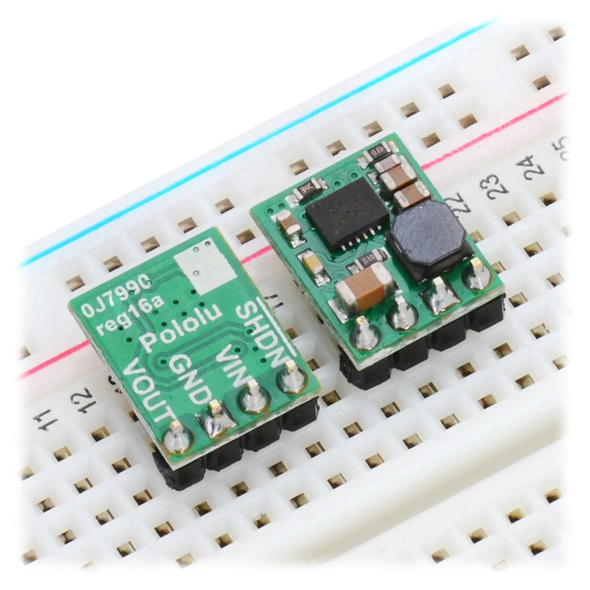 Pololu 9V, 500mA Step-Down Voltage Regulator D24V5F9 - Image 3