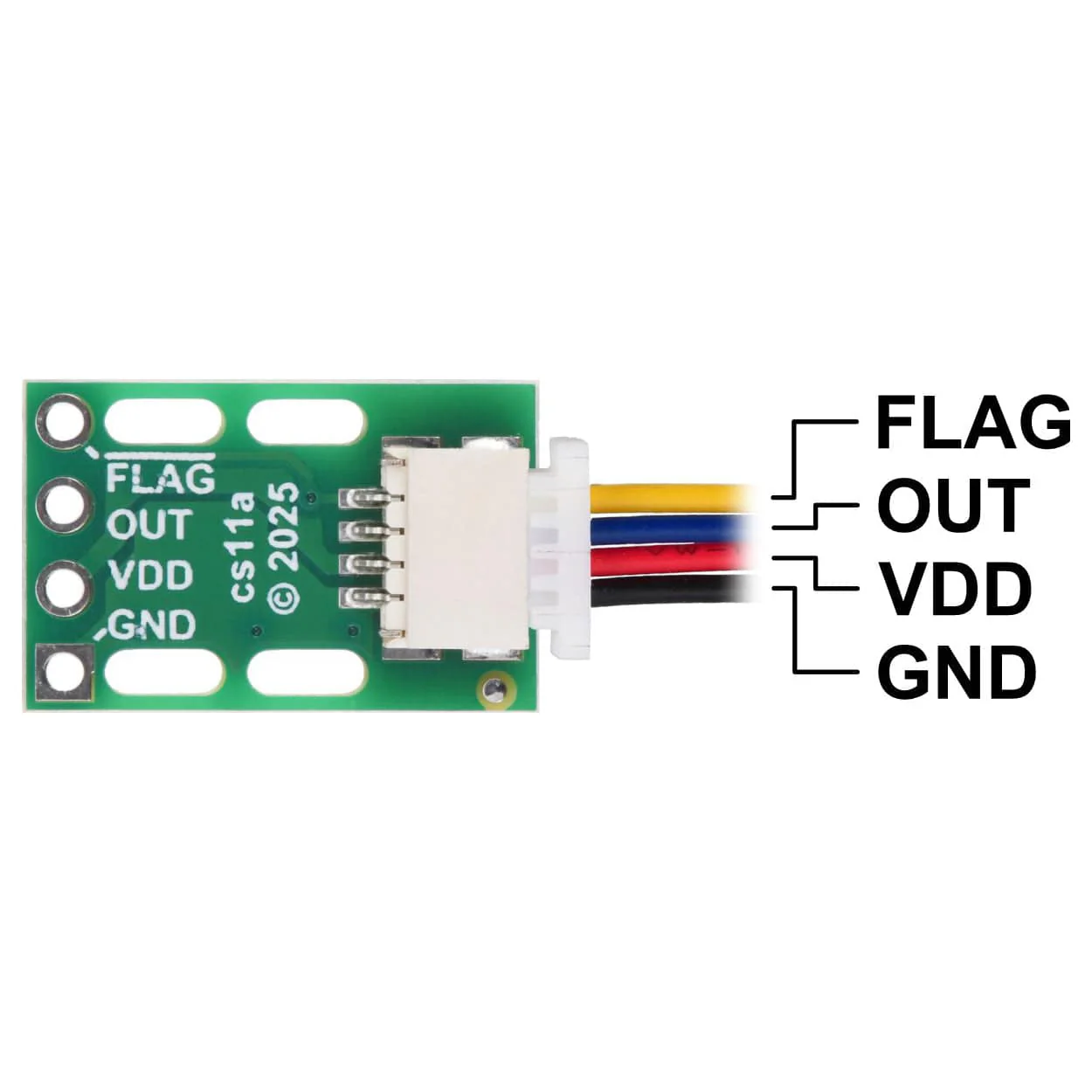 Pololu CT220RMV-HS5 Contactless Current Sensor Carrier (±15mT/150G) - Image 4