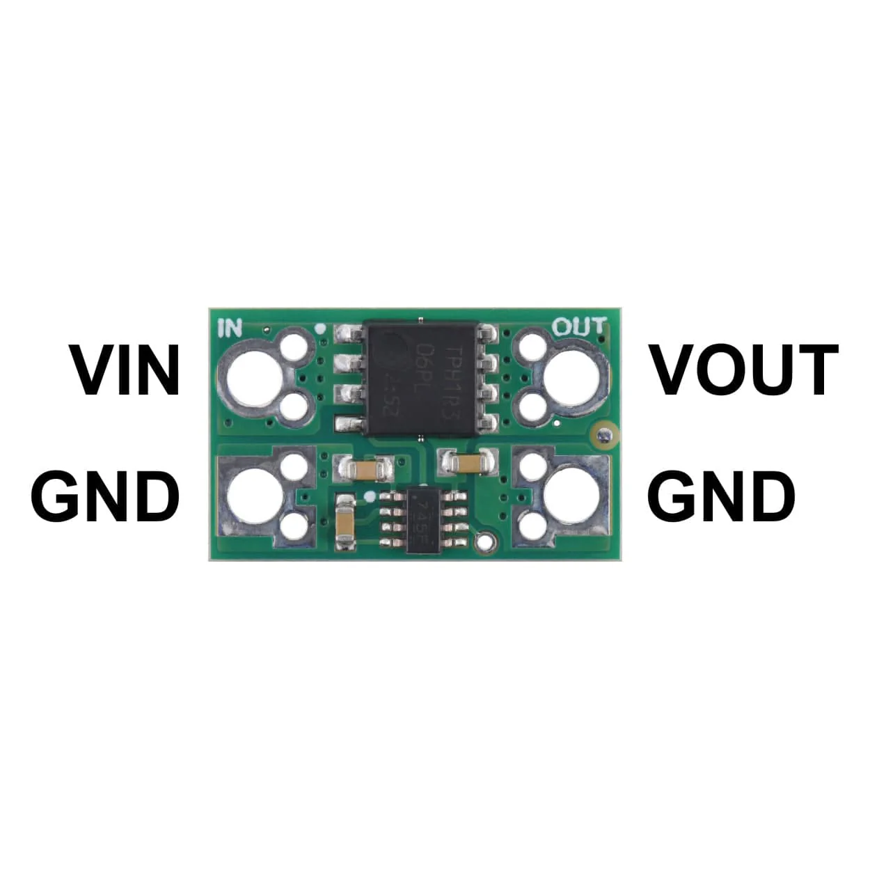 Pololu Ideal Diode Reverse Voltage Protector (4-60V 25A) - Image 4