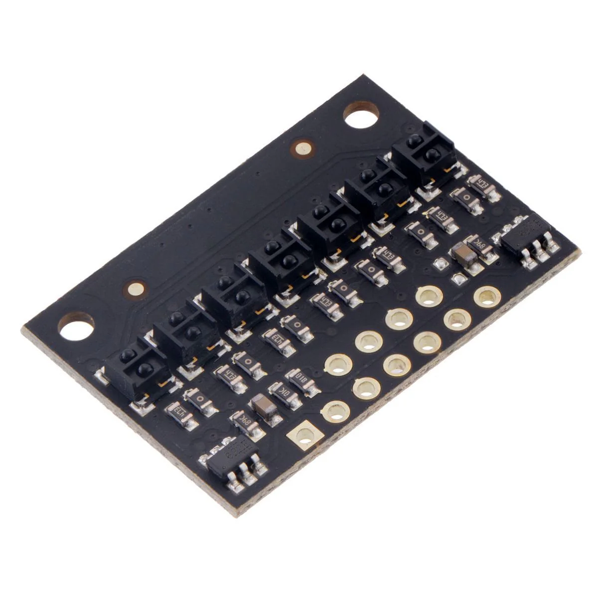 Pololu QTRX-HD-07A Reflectance Sensor Array: 7-Channel; 4mm Pitch; Analog [Discontinued]