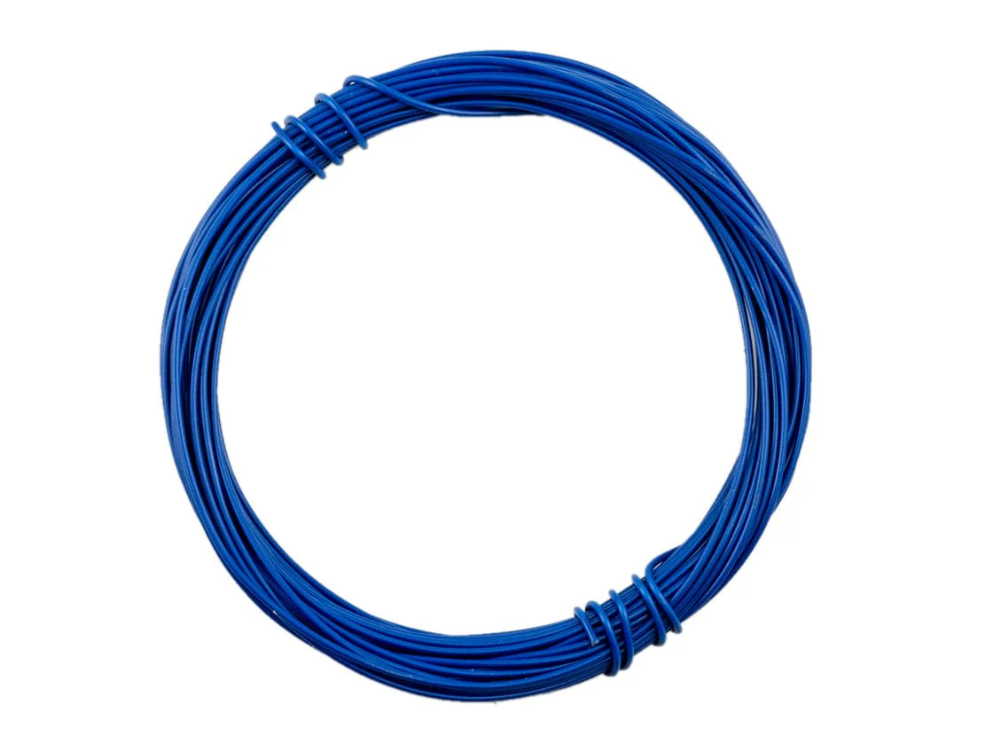 Prototyping Wire 22AWG (0.6mm) Solid Core - Blue [Discontinued]
