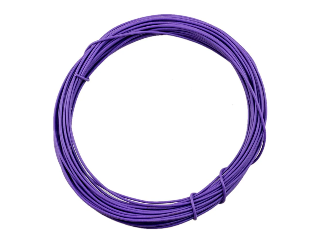 Prototyping Wire 24AWG (0.5mm) Multi-Strand Core - Purple [discontinued]