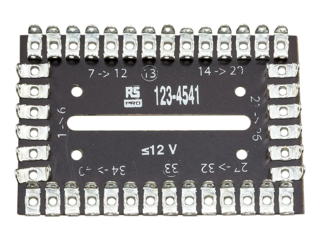 Raspberry Pi 40 Contact Solder Tag Board [Discontinued]