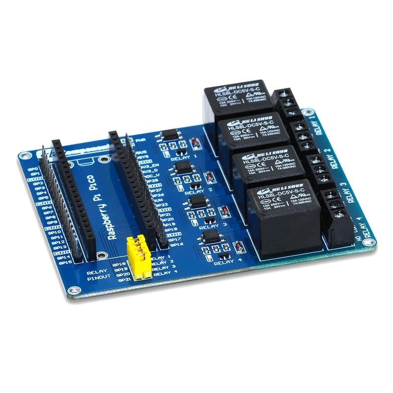 Raspberry Pi Pico Relay Board [Discontinued]