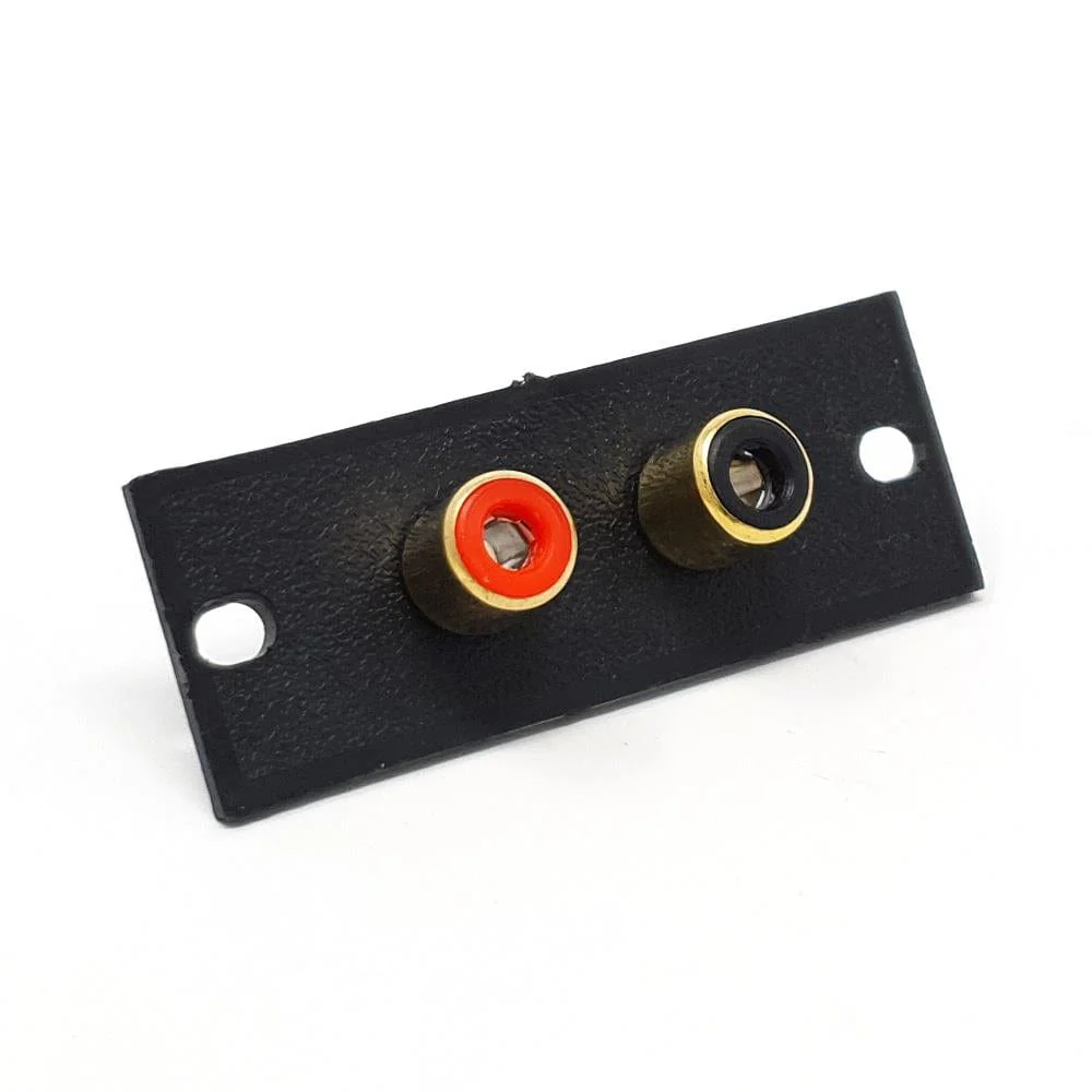 RCA Panel Mount Chassis Plate [Discontinued]