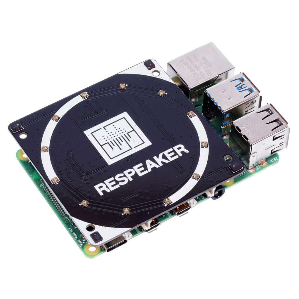ReSpeaker 4-Mic Array for Raspberry Pi [Discontinued]