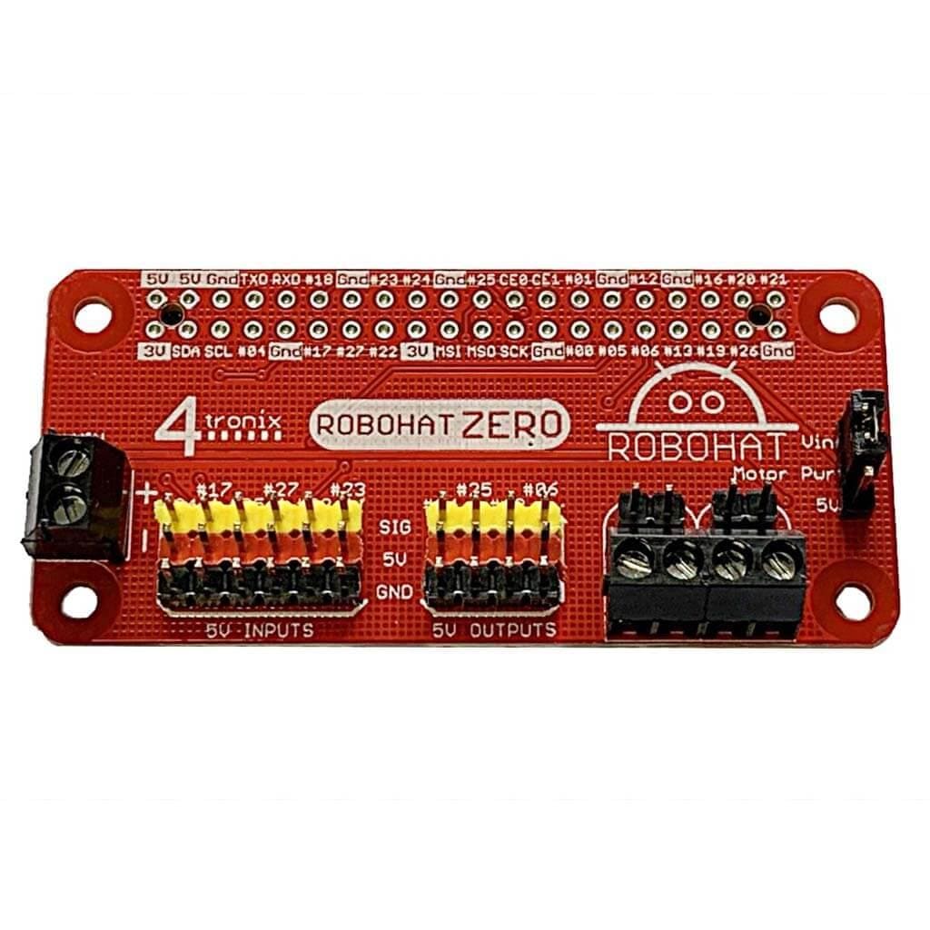 RoboHAT2 Zero Robot Controller for Pi Zero