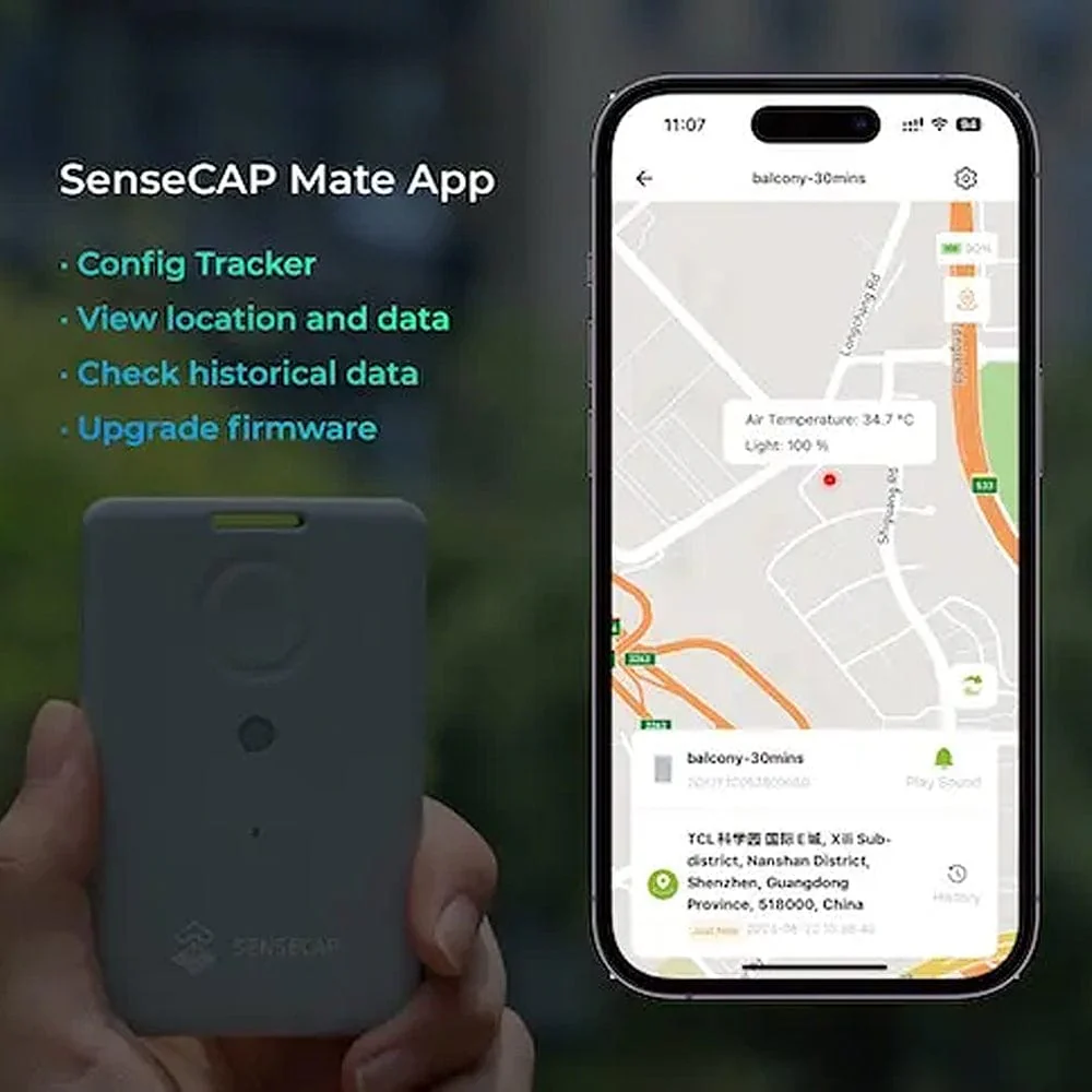 SenseCAP T1000-B LoRaWAN Tracker (no sensors) - Image 8