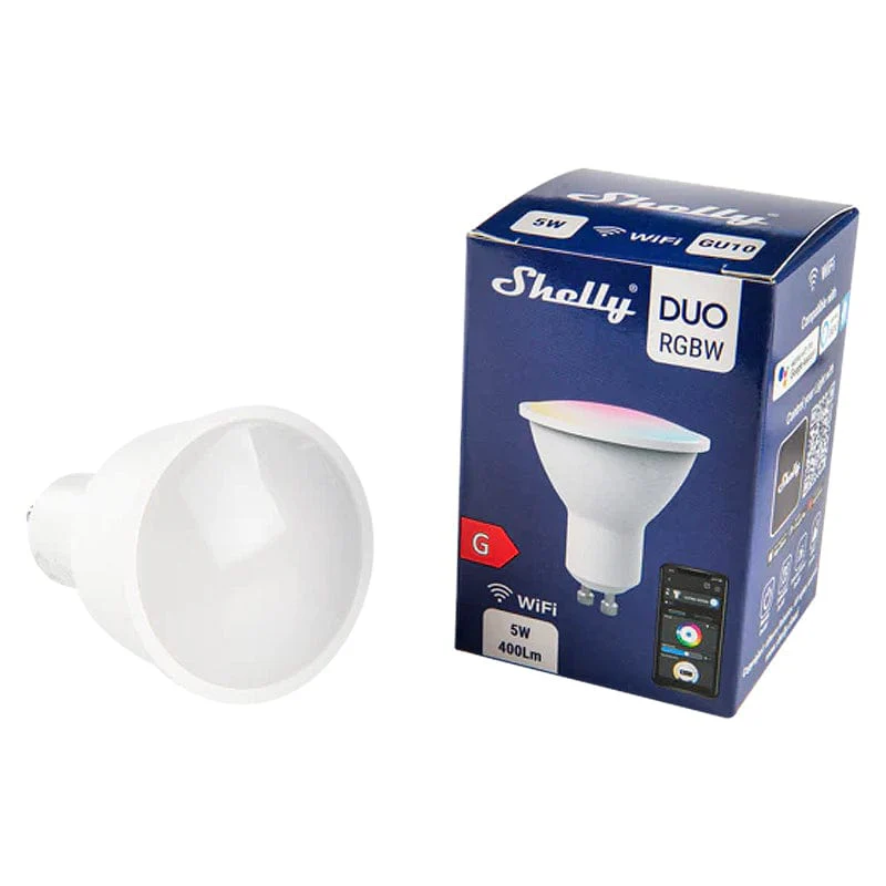 Shelly Duo GU10 RGBW - Dimmable Smart Bulb - Image 6