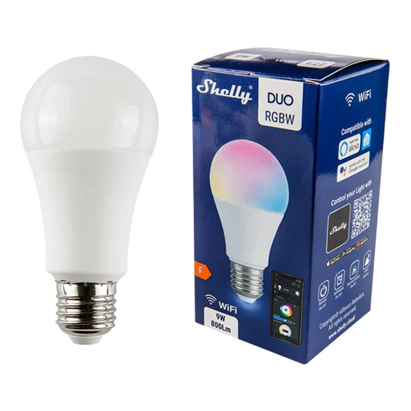 Shelly Duo RGBW - E27 Dimmable Smart Bulb - Image 6