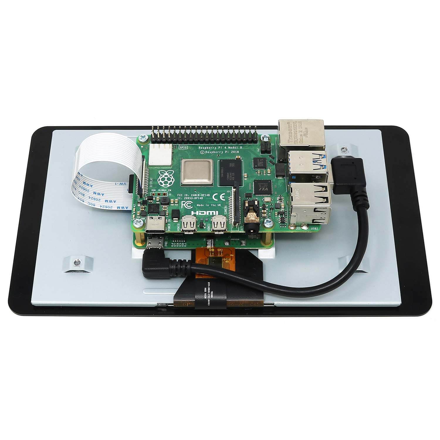 Micro-USB Power Cable for Official Raspberry Pi Display - Image 3
