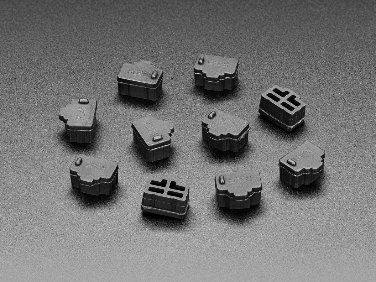 Silicone RJ-45 Dust Cover Inserts - 10 Pack - Image 2