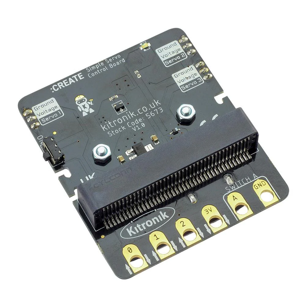 Simple Servo Control Board for BBC micro:bit