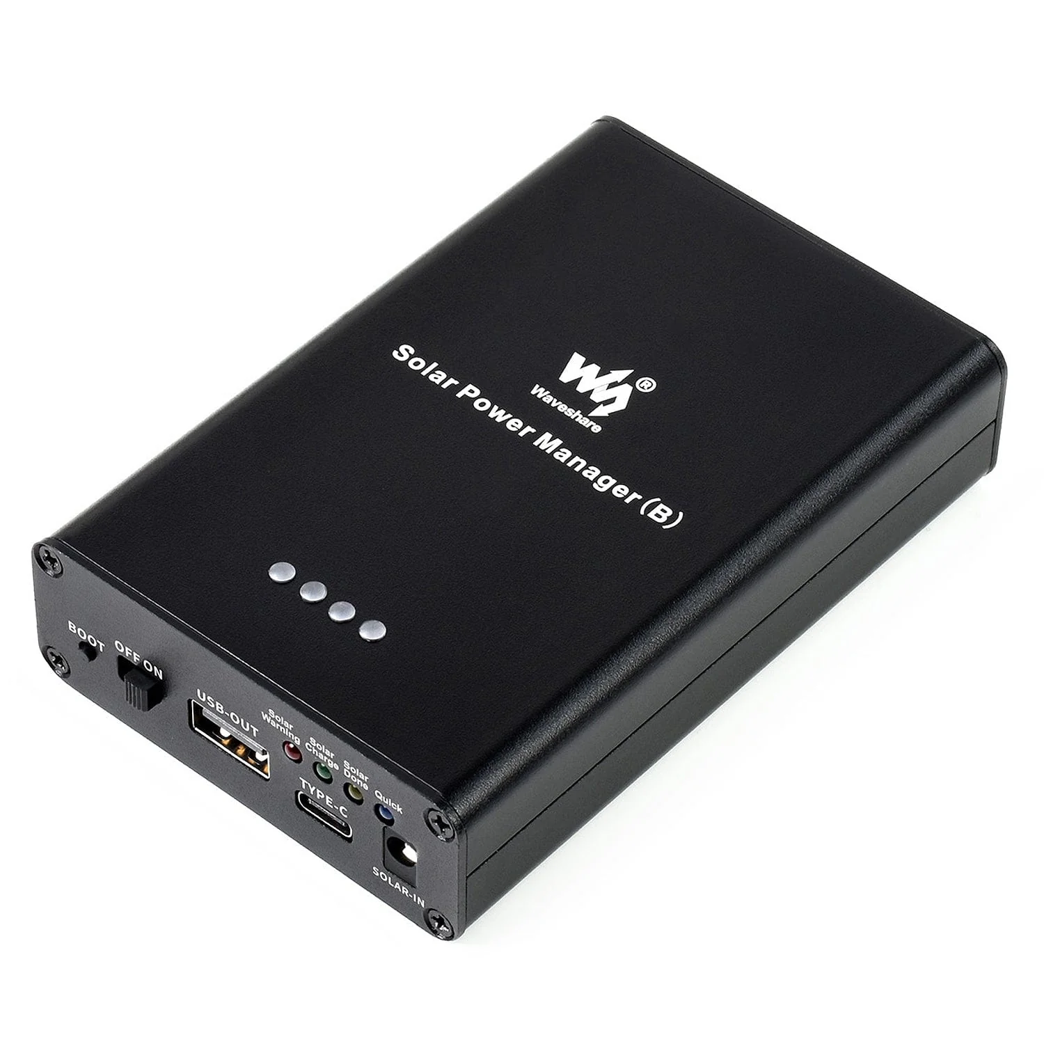 Solar Power Manager (B) with Embedded 10000mAh Li-Po Battery [discontinued]