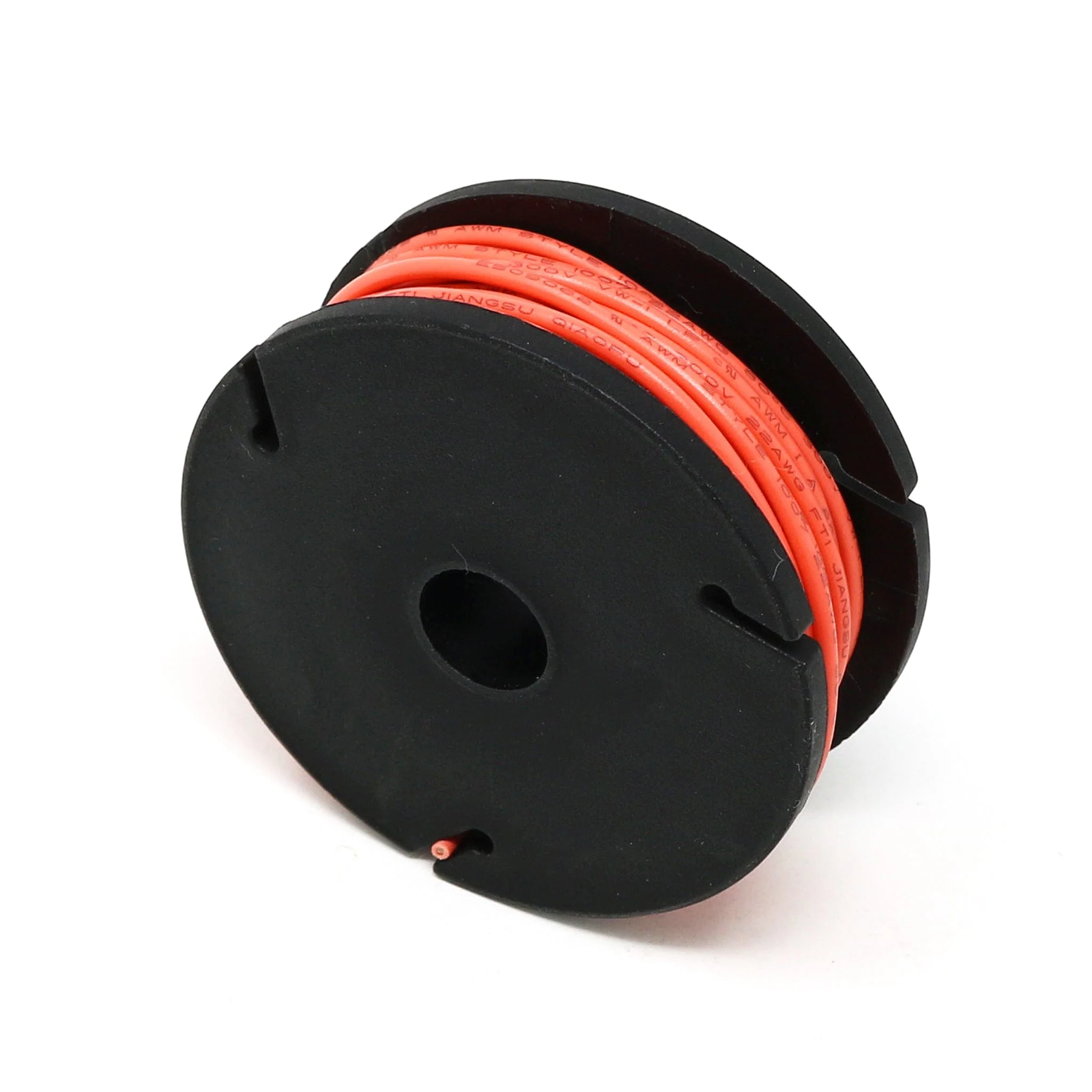 Solid-Core Wire Spool - 7.5m 22AWG - Orange