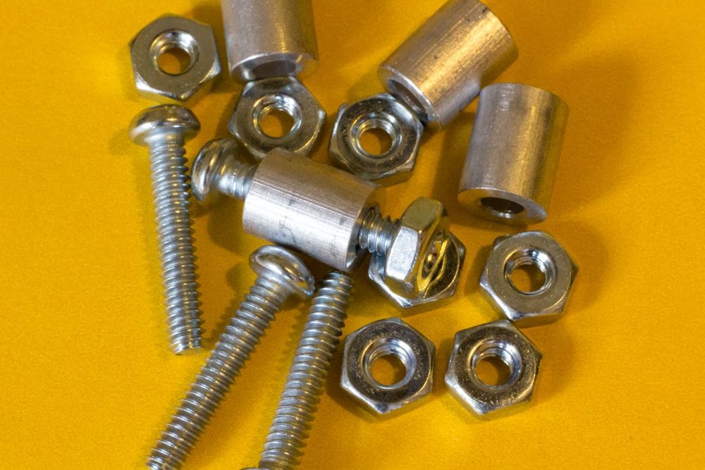 5/16" (8mm) Aluminium Spacer Kit (4 Pack)