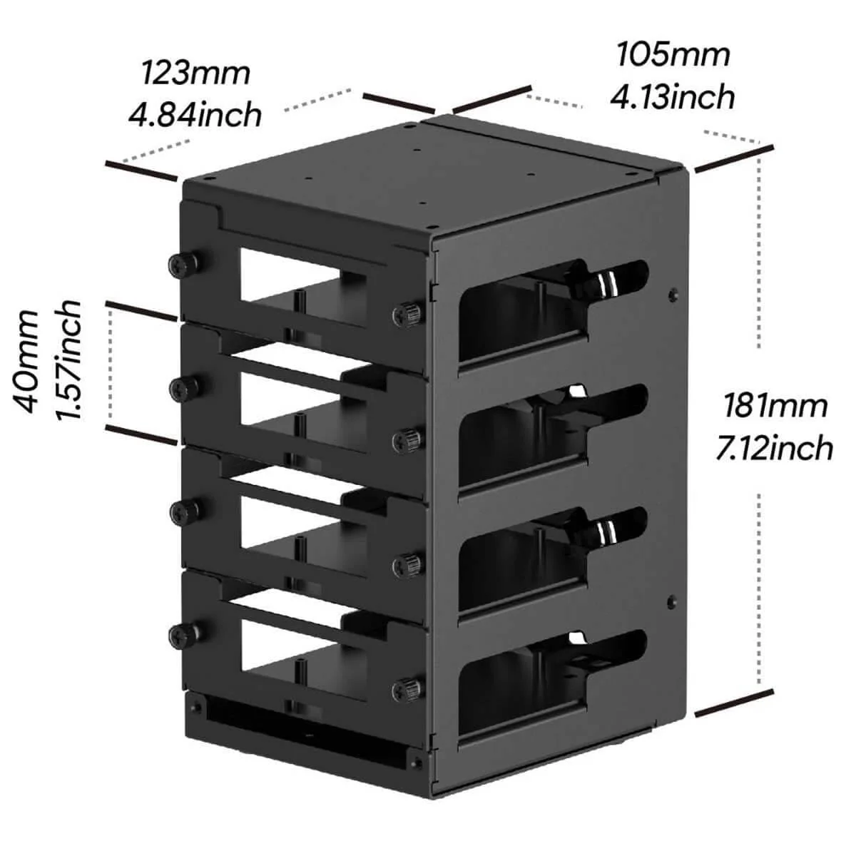 SSD Cluster Case for Raspberry Pi - Image 6