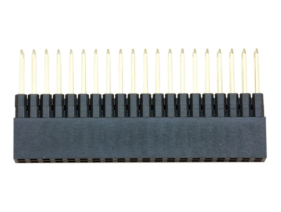 Extra-Tall Push-Fit Stacking GPIO Header for Raspberry Pi - Double Shroud