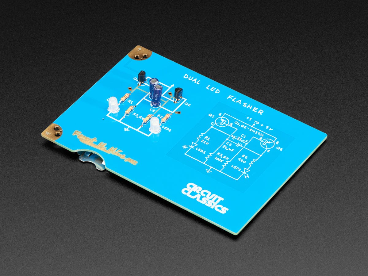 Star Simpson's Circuit Classics - Dual LED Flasher Kit [Discontinued]