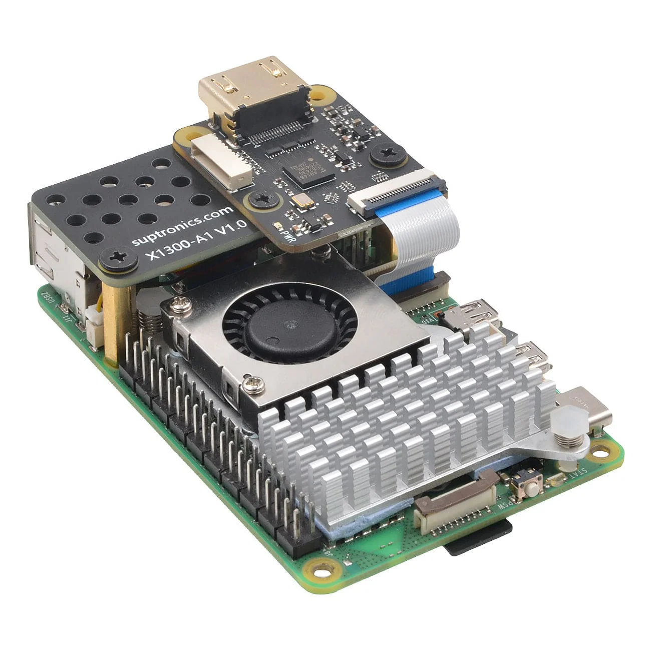 SupTronics X1300 HDMI to CSI-2 Bridge for Raspberry Pi 5 - Image 2