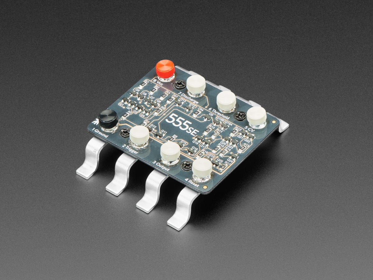 "Three Fives" 555SE Discrete Timer SMT Soldering Kit [Discontinued]