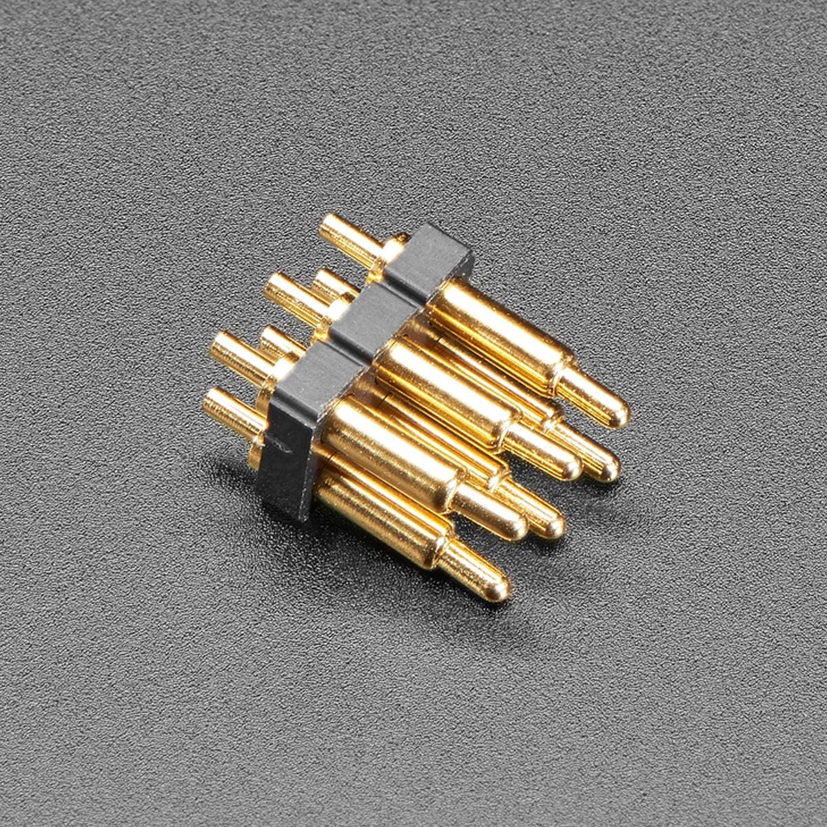 Through Hole Dual Inline Pogo Pin Header - 2x3 with 0.1" Spacing
