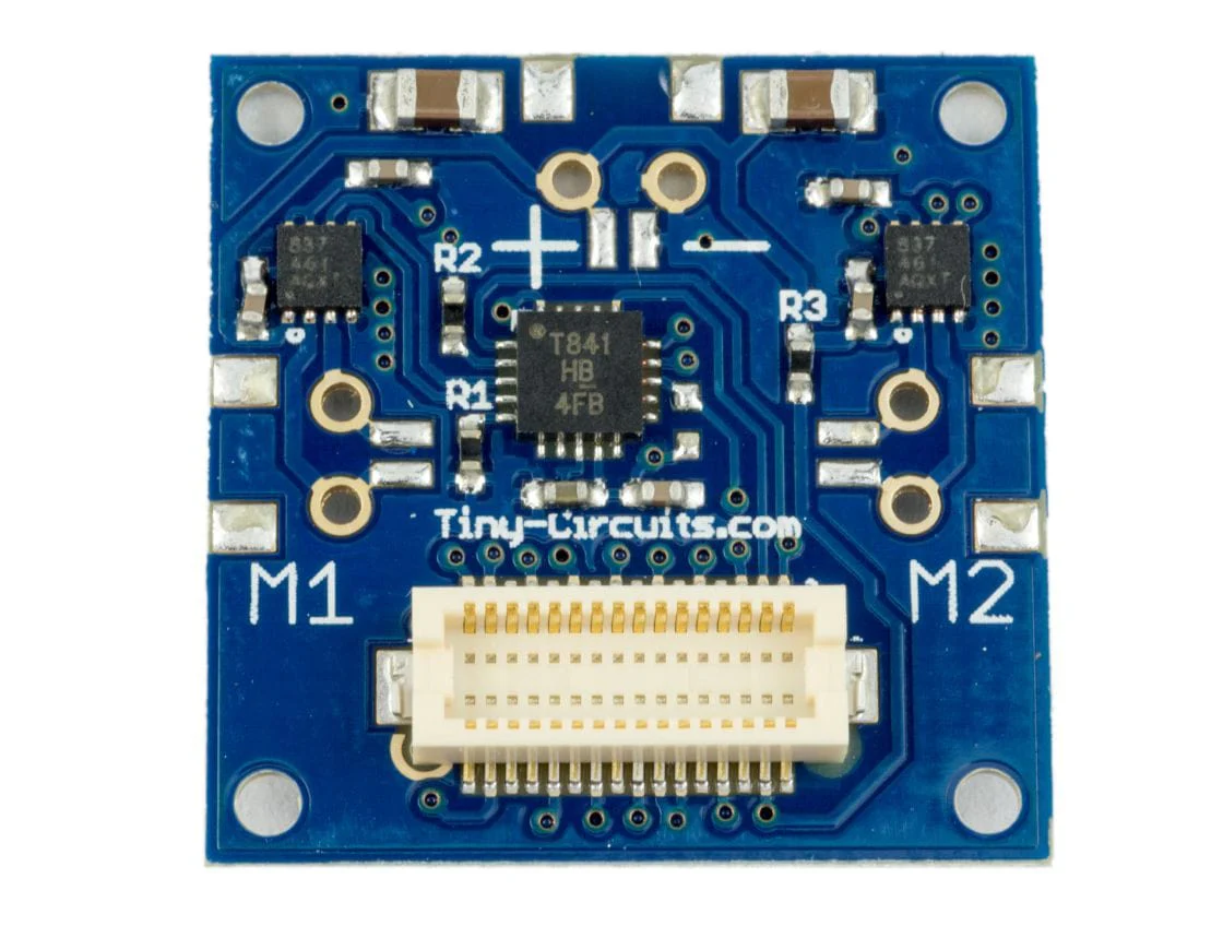 Dual Motor Board TinyShield (No Connectors) [Discontinued]