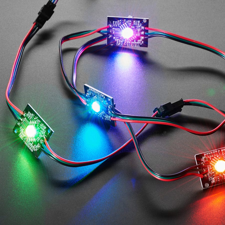 Ultra Bright 4 Watt Chainable RGBW NeoPixel LED - Cool White - ~6000K
