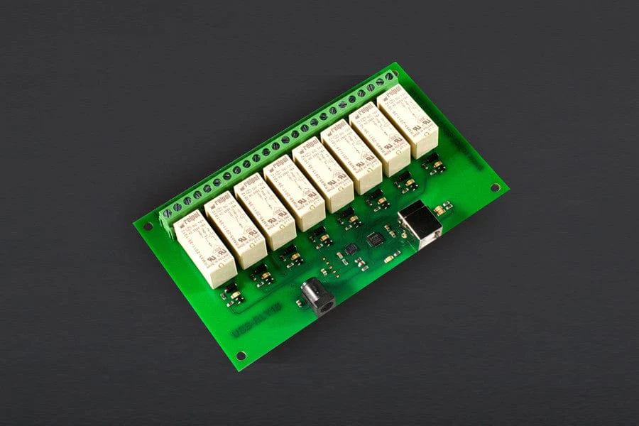 USB - RLY 16 16Amp, 8 Channel Relay Module [Discontinued]