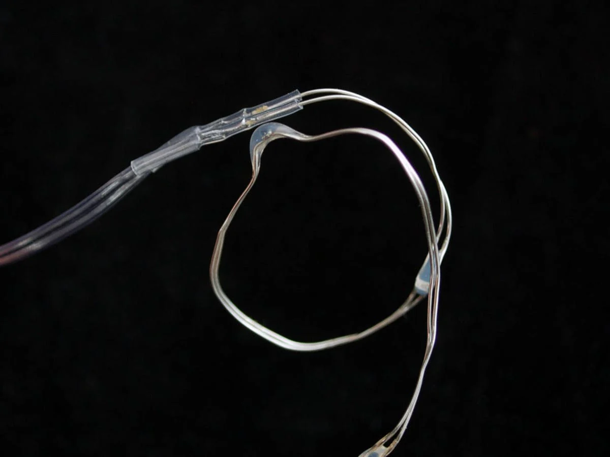 Wire Light LED Strand - 10 Red LEDs + Coin Cell Holder [discontinued] - Image 5