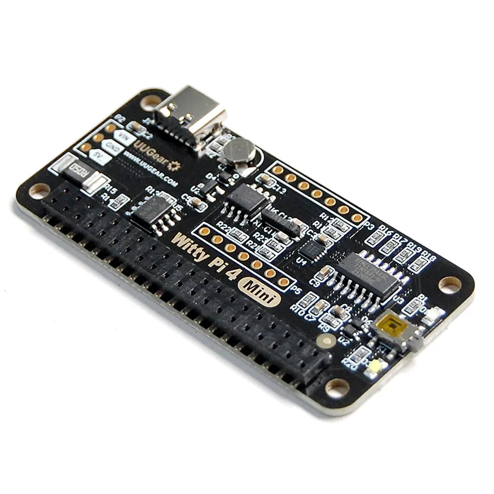 Witty Pi 4 Mini - Realtime Clock and Power Management for Raspberry Pi